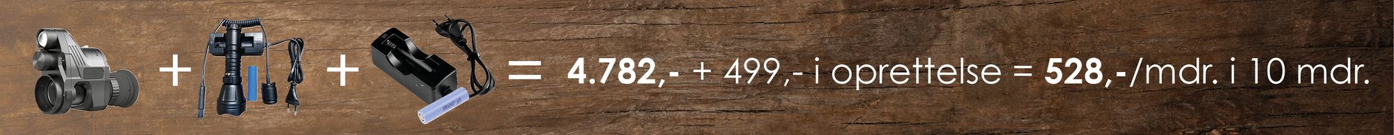 Pard NV007 + tillbehör