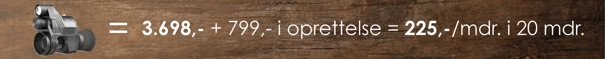 Pard – finansiering 20 månader