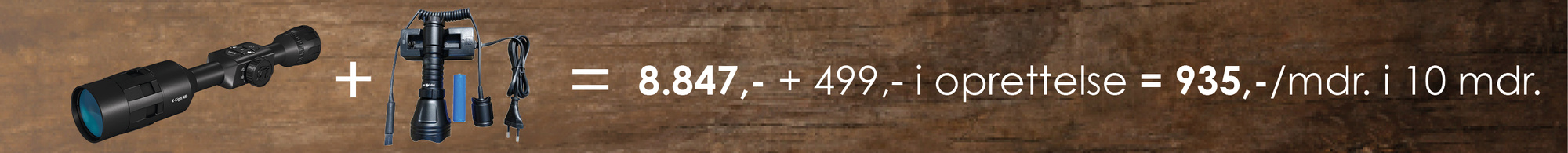 ATN X-Sight 4K Pro – finansiering