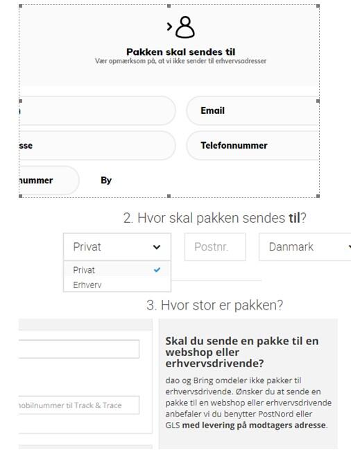 Dao levererar ej till företag
