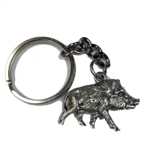 Nyckelring vildsvin