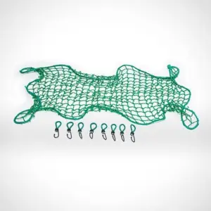 Nät med resår och krokar