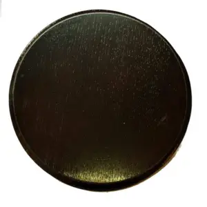 Mörkbejsade runda troféplattor (17cm)