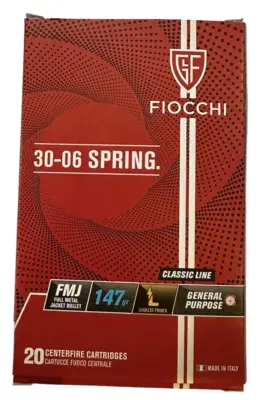 FIOCCHI 30-06 FMJ147gr. 20 st.
