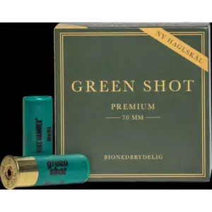 GreenShot hagelpatron 12/24/7 hagel (25 st)
