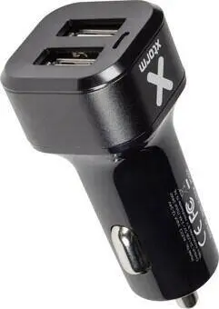 Snabbladdare 2xUSB, 2,4A