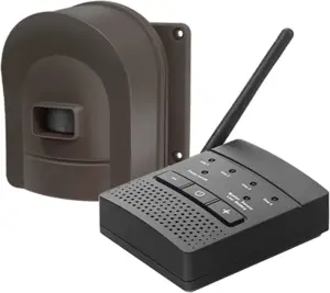 PIR-sensorlarm för lång räckvidd