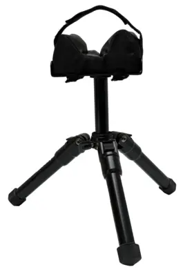 Trebent skjutanordning, justerbar