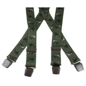 Portia hängslen med vildsvinsmotiv