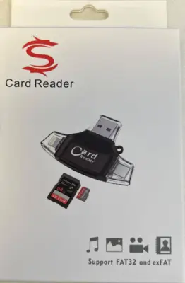 Multikortläsare för telefon och PC