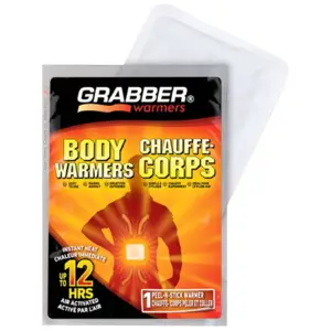 Kroppsvärmare Grabber - upp till 10 timmars värme