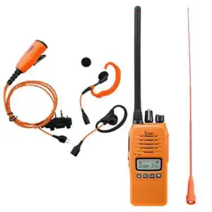 Jaktradio-set med Icom Prohunt Basic 2, Icom 155MHz skogantenn och öronsnäcka