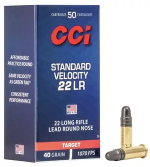 CCI 22lr. Standard 40gr LRN (ask à 50 st)