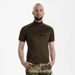 Excape Insulated T-shirt med dragkedja i halsen