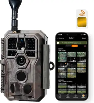 Black X50 viltkamera - bilder och videor till din telefon