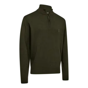Harrington ½-zip stickad tröja