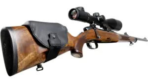 Kolvhöjare-läder svart - 20mm