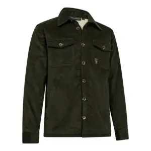 Sherpa-fodrad sammetsjacka