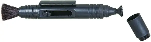 Linsrengörare med borste