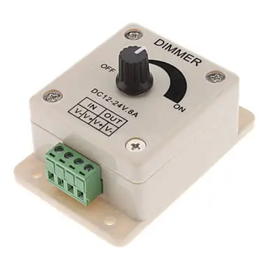 Ljusdimmer 12 volt för foderplats