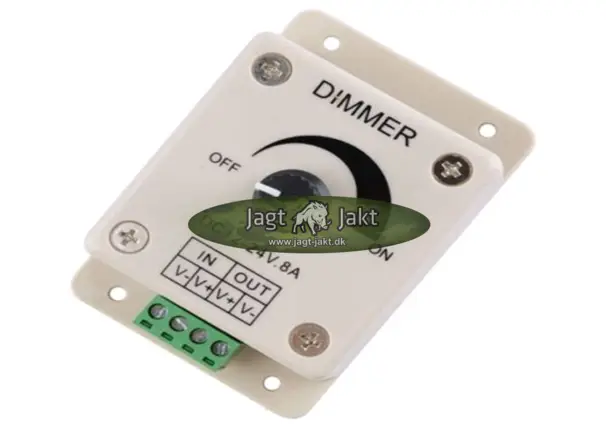 Ljusdimmer 12 volt för foderplats