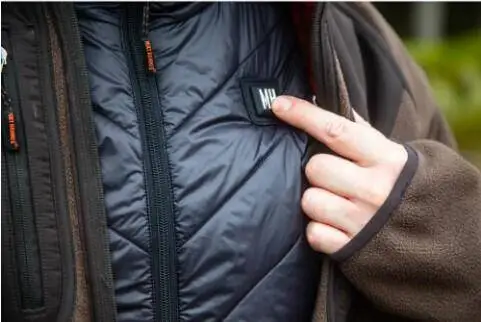 Värmeväst - med USB-strömkontakt