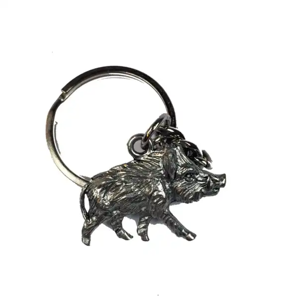 Nyckelring vildsvin