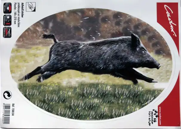 Klistermärke Vildsvin