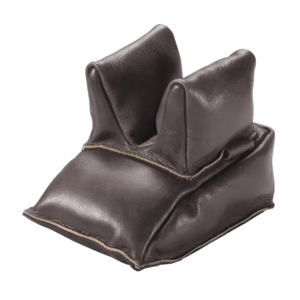 Lyxigt gevärsstöd i läder