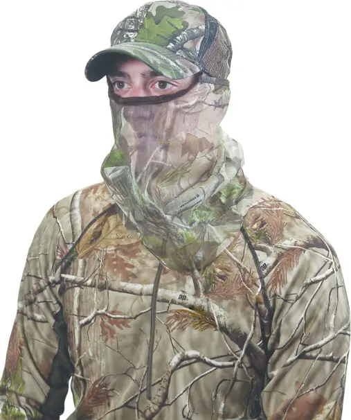 Ansiktsmask 3/4 Real Tree