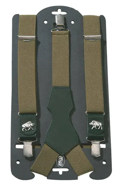 Hängslen med vildsvinsmotiv