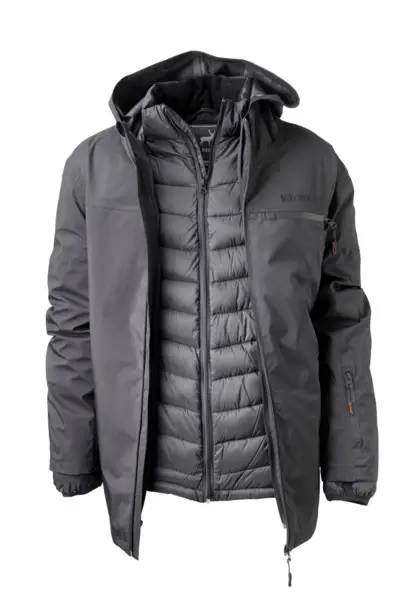 2-i-1 värmejacka med Danmarks största värmeeffekt