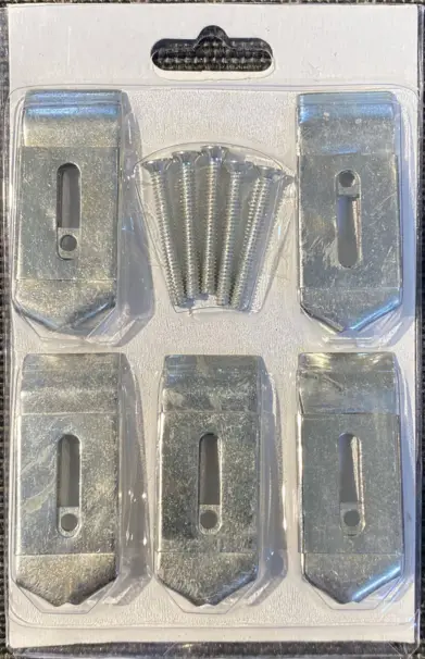 Rådjurs- och hjortklämmor för trofé, 5 st