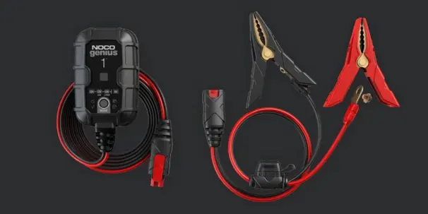 GENIUS 1 - 6v och 12v laddare 1 amp