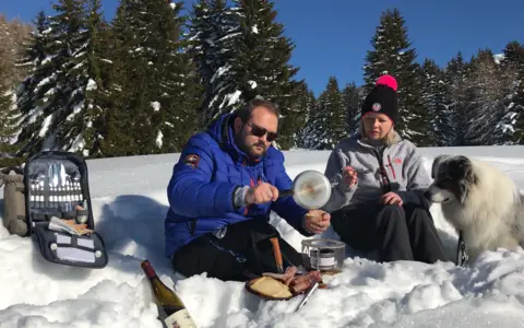 Apéro utomhus gelgrill