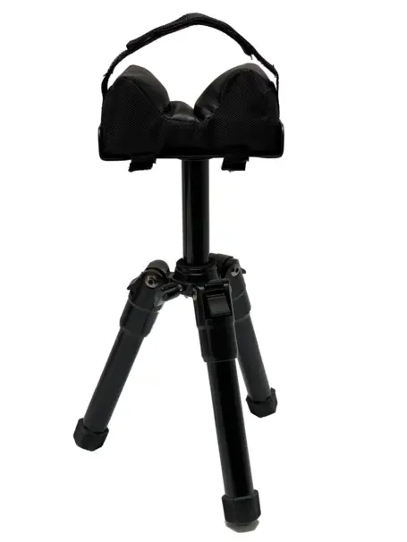 Trebent skjutanordning, justerbar