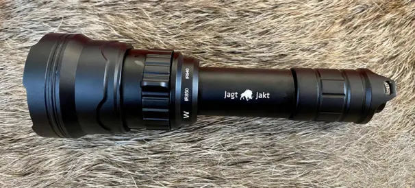 Infraröd lykta 850/940nm och vitt ljus