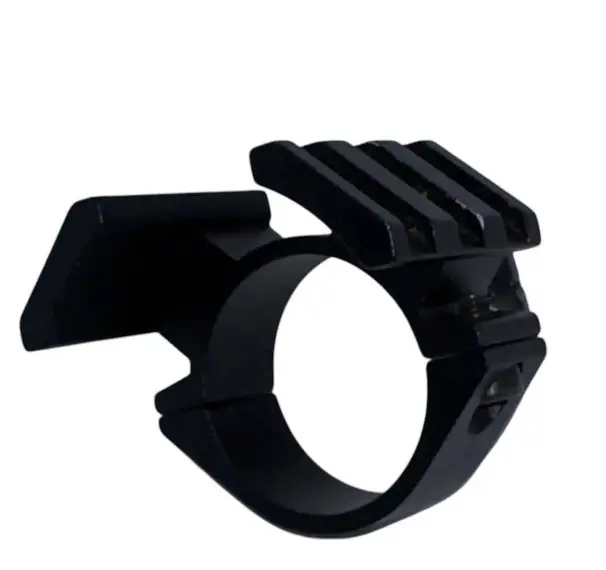 Dubbelmontering för lampa till dagkikare