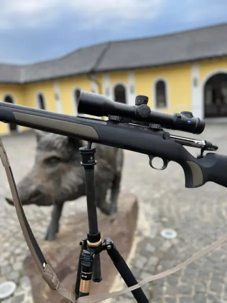 Lättvikts Carbon-tripod – skjutstöd