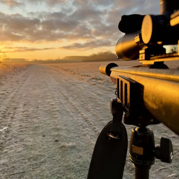 Lättvikts Carbon-tripod – skjutstöd