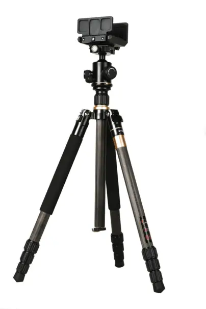 Lättvikts Carbon-tripod – skjutstöd