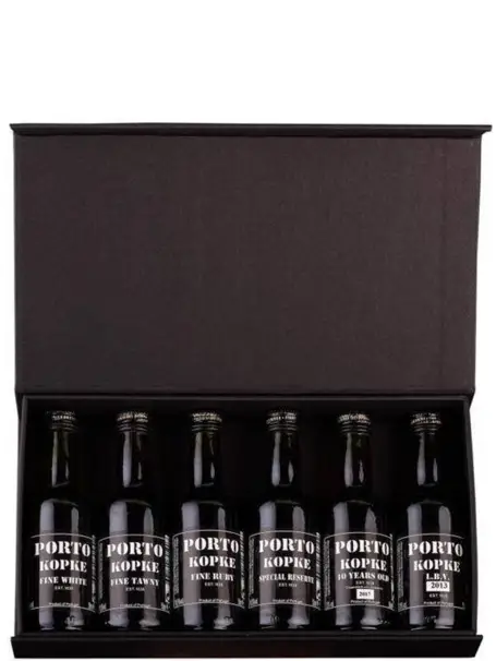 Portvinsgåvoset med 6 flaskor - 5 cl