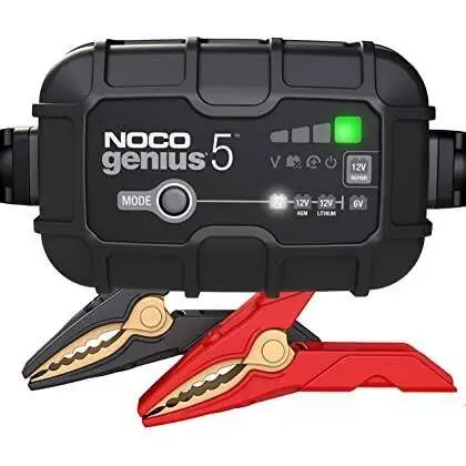GENIUS 5 - 6v och 12v laddare 5amp