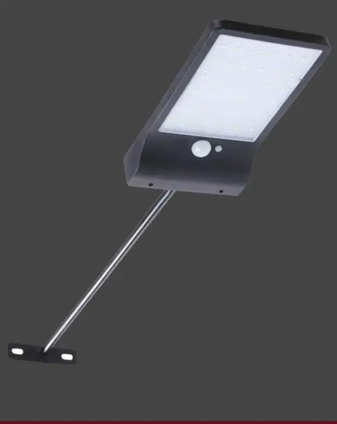 Ljussats inkl. solpanel, batteri och PIR-sensor (Grön)