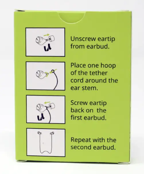 Isotunes elektroniska hörselskydd - KABEL