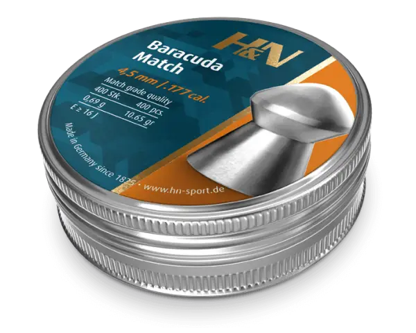H&N Baracuda MATCH 4,5 mm (400 st)