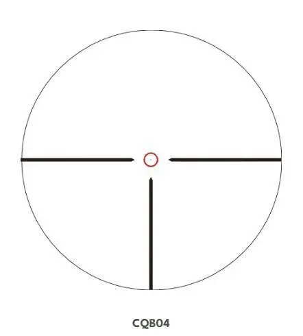 Optisan EVE 1-4x24i - belyst CQB-sikte