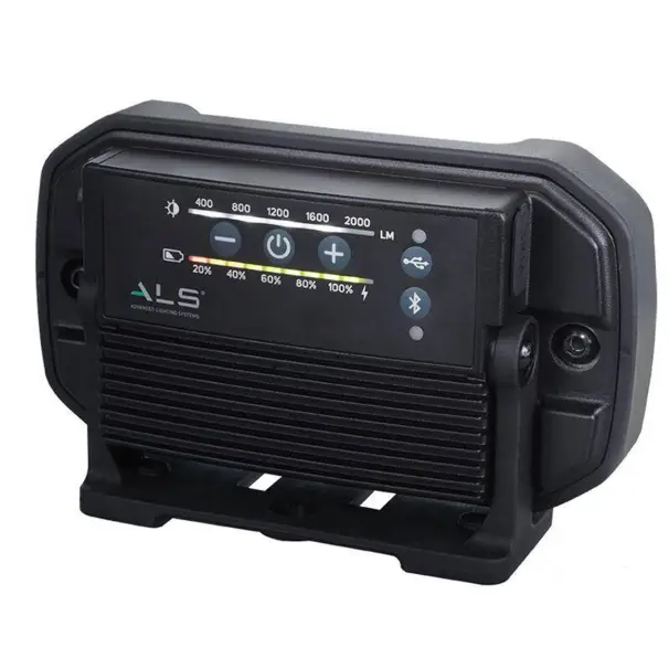 ALS AUD202H uppladdningsbar arbetslampa - Bluetooth-högtalare