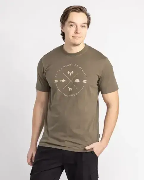 FINNVEDEN TRAIL T-SHIRT M’S 5321 - OLIVGRÖN