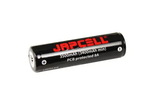 Uppladdningsbart batteri 18650 - japcell